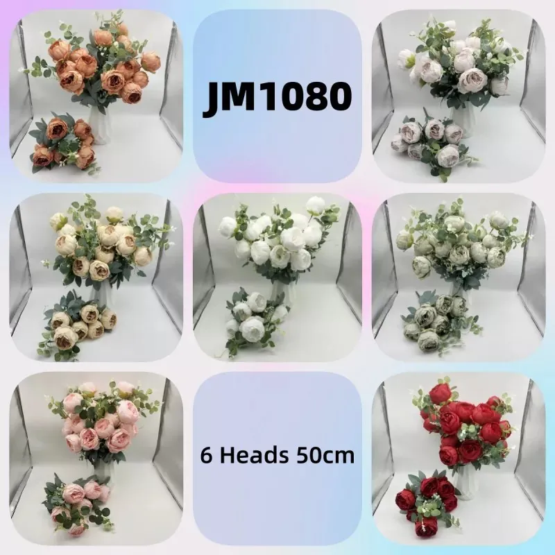 Ouli Artificial Piony Flower vyžaruje elegantné, realistické a klasické kúzlo