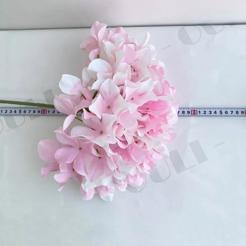 Veľké kvety hydrangea faux